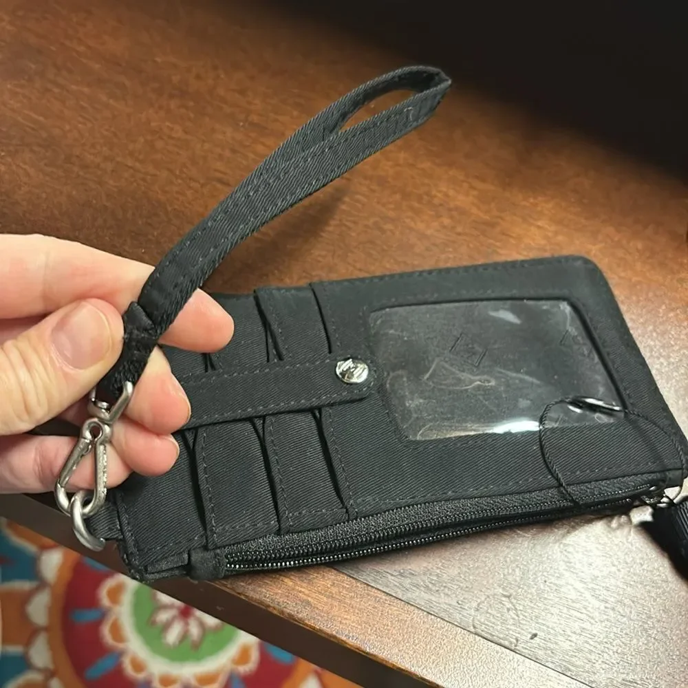 NWT Black 🖤 Vera Bradley black wallet clutch